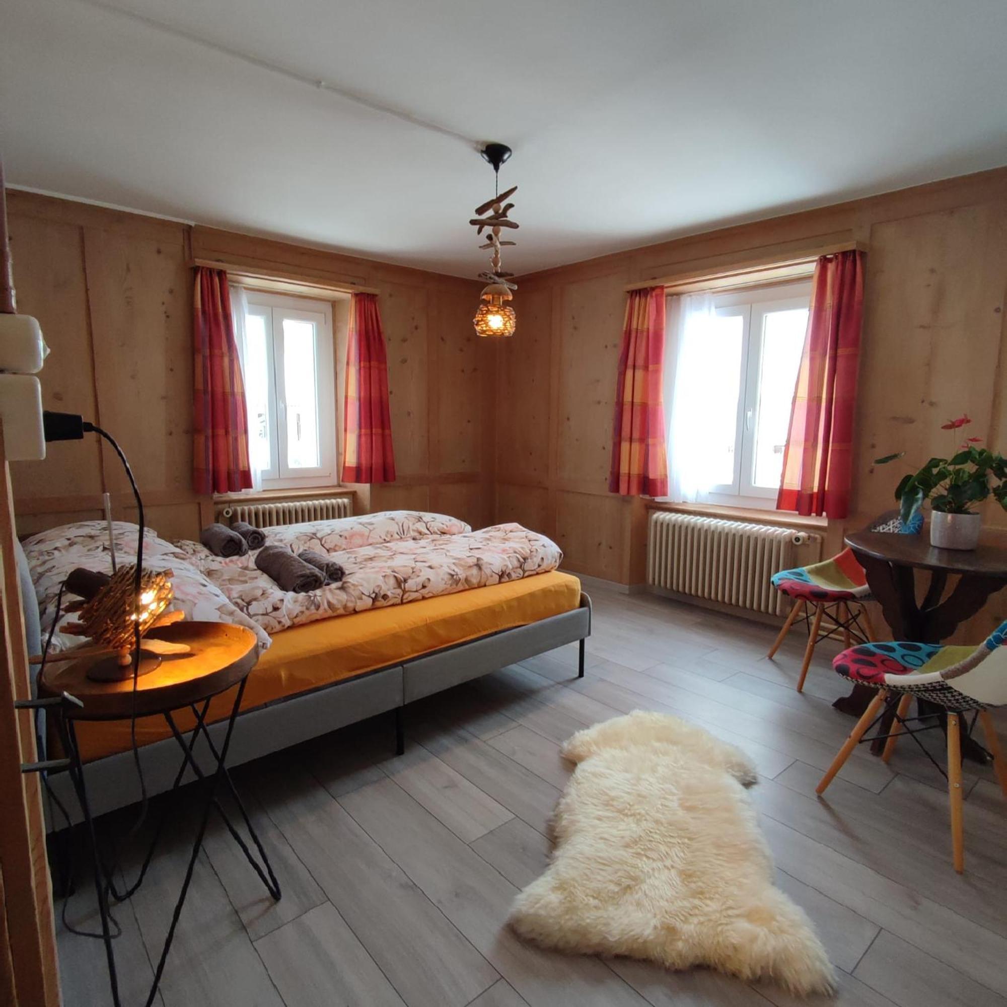 Apartamento Haus Albula Alvaneu Exterior foto