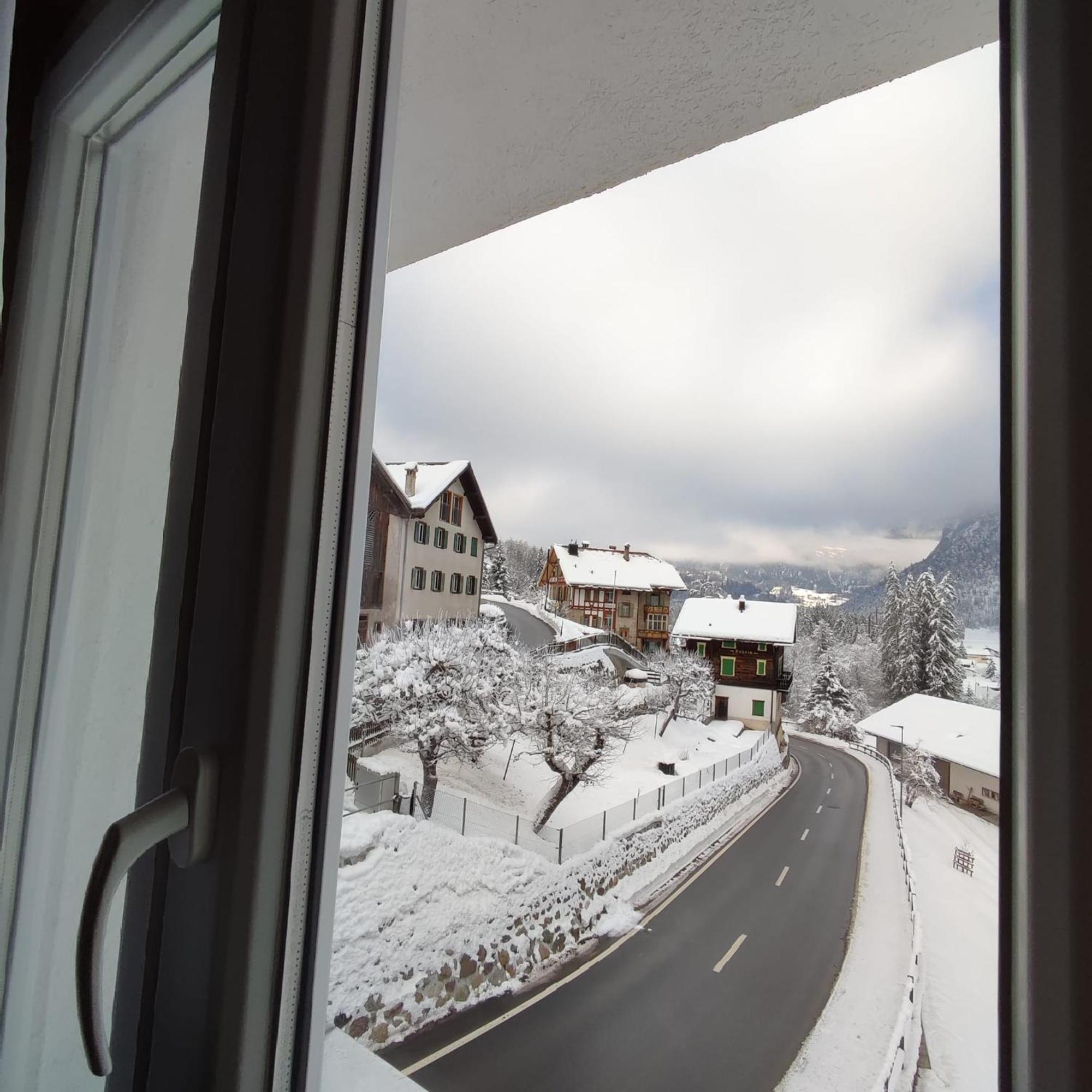 Apartamento Haus Albula Alvaneu Exterior foto